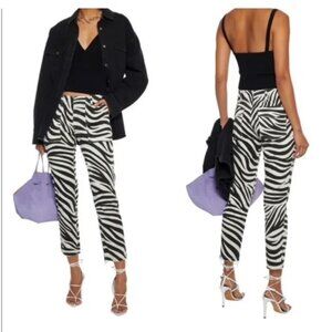 Nili Lotan Jenna Zebra Pant Sz 6